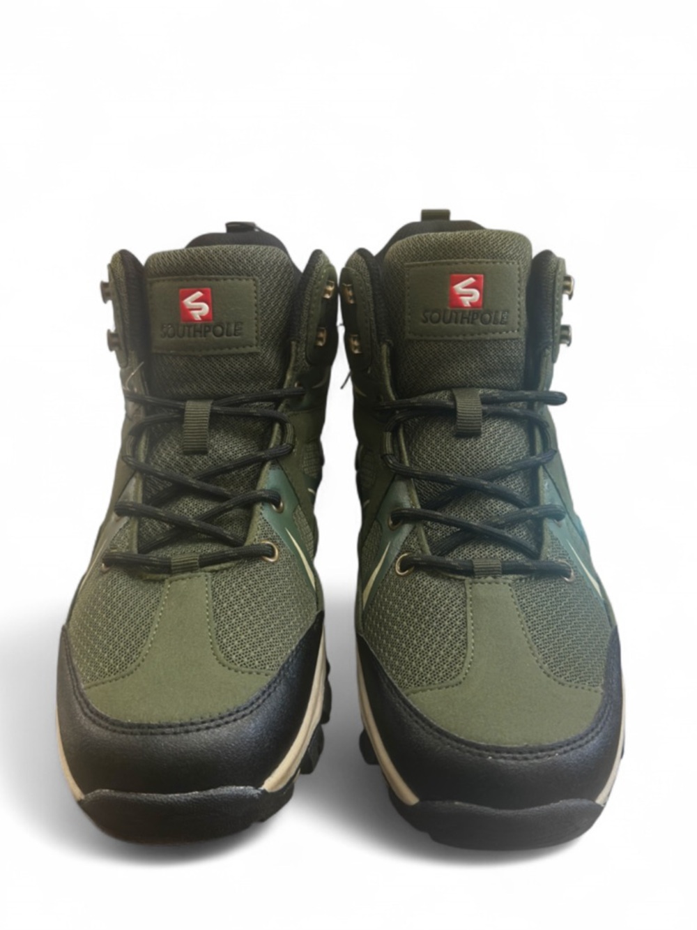 NWT Men’s SouthPole Olive Green Trail Hiking Boots Size US 9.5